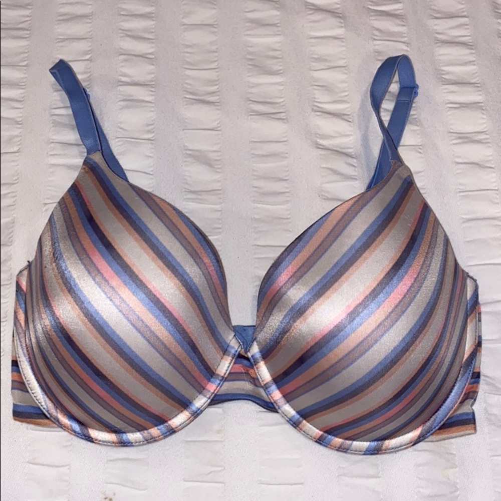Striped multicolored Victoria’s Secret bra